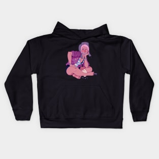 Soviet cyberpunk Kids Hoodie